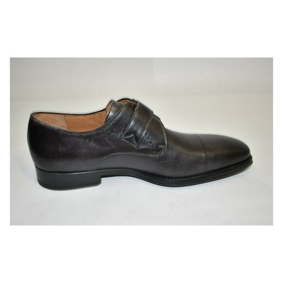 Magnanni Carey Monk Strap Loafer  Gray Size 10M
